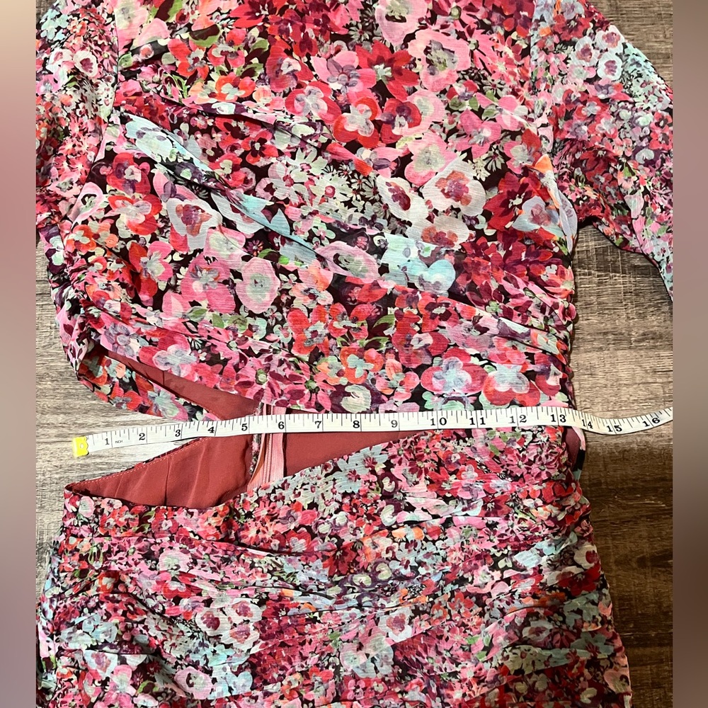 ZARA floral mini dress - Picture 9 of 9
